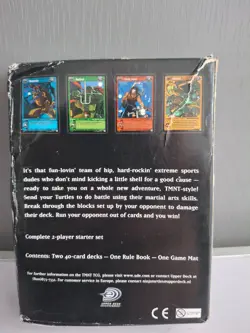 2004 Teenage Mutant Ninja Turtles Trading Card Game 2-Player Starter Set READ - Image 2