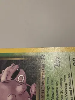 Pokemon Card Dark Weezing 31/82 Team Rocket Rare Non Holo Rare 1st Edition MP - Image 3