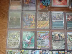 Phantasmal Flames And Surging Sparks Pokemon Card Lot All Holo And Reverse Sleve - Image 4