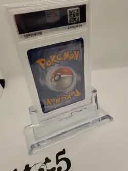 2007 Pokemon Pop Series 5 #12 Pikachu Non Holo PSA 9 Card MINT - Image 2