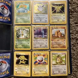 Pokemon Binder Cards Most Are Base Set 2 - Image 3