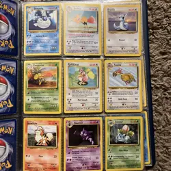 Pokemon Binder Cards Most Are Base Set 2 - Image 5