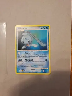 Phione 27/100 Non Holo Diamond & Pearl Majestic Dawn Pokemon Card 2008 NM - Image 2