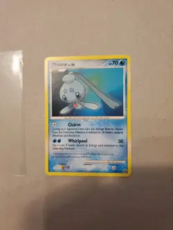 Phione 27/100 Non Holo Diamond & Pearl Majestic Dawn Pokemon Card 2008 NM - Image 3