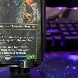 Wizards of the Coast Lumra, Bellow of the Woods Foil Mythic Bloomburrow 0342 - Image 2