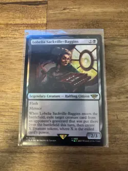 MTG - Lobelia Sackville-Baggins- NM (foil) - Image 1