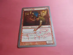 Frazzled Editor x1 MTG Unhinged Common Red Creature NM - Image 1