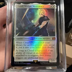 Cloud, Midgar Mercenary Final Fantasy Foil CGC Gem Mint 10 💎 - Image 2