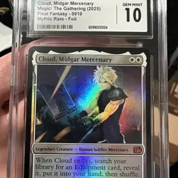 Cloud, Midgar Mercenary Final Fantasy Foil CGC Gem Mint 10 💎 - Image 3