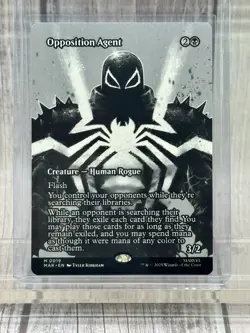 2025 Magic The Gathering MTG Marvel EN #M 0019 Borderless Opposition Agent TCG - Image 3