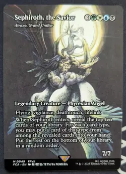 Sephiroth, the Savior - Atraxa, Grand Unifier (Showcase) Final Fantasy: Through - Image 1