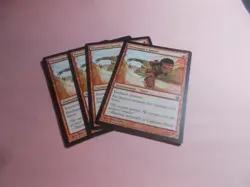 Messenger's Speed x4 MTG Theros Red Common Enchantment NM - Image 1