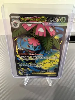 Mega Venusaur ex 155/132 Pokemon Mega Evolution Ultra Rare Stage 2 Double 🤩 - Image 2