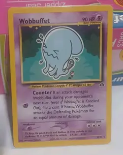 💥WOBBUFFET Pokemon TCG Neo Discovery 35/75 LP Ships🚀 FAST Save 💰💸 - Image 1