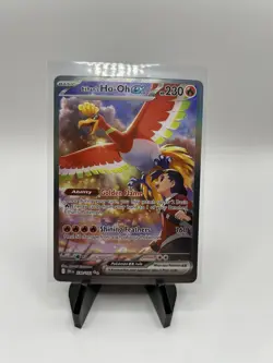 Pokemon Ethan's Ho-Oh EX 230/182 Sv10 Destined Rivals Holo Special Illustration - Image 1