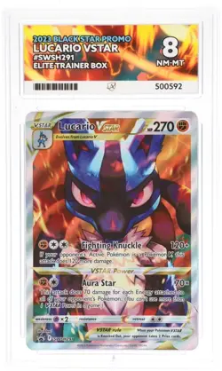 🦝 Pokemon TCG – Lucario VSTAR – SWSH291 – Black Star Promo 2023 - ACE 8 - Image 1