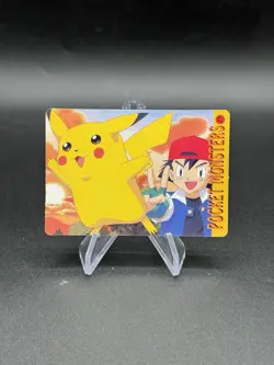 Pikachu Variant Holo Pokemon Vintage Pocket Monster Vending Prism Sticker 21 - Image 2