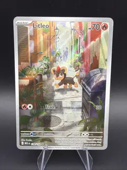 Litleo - 139/132 Illustration Rare ME01: Mega Evolution Pokemon TCG - Image 1