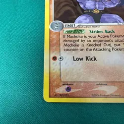Machoke 41/101 Hidden Legends Reverse Holo Pokemon Lightly Played - Image 5