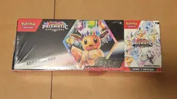 Pokemon TCG Prismatic Evolutions Surprise Box & Booster Bundle 2 Pack Sealed - Image 1