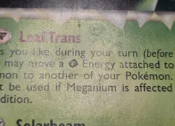 Pokemon TCG Meganium (Prime) 109/123 2010 HeartGold & SoulSilver Ultra Rare - HP - Image 5