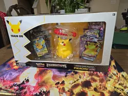 Pokemon TCG Celebrations Premium Figure Collection Pikachu VMAX Box - Image 1