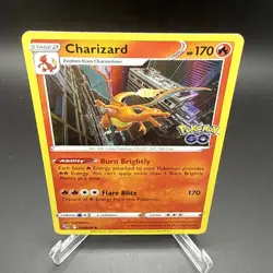 Charizard Pokemon Pokemon Go 010/078 Rare Holofoil Near Mint - Image 4