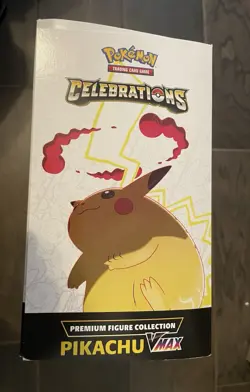 Pokemon TCG Pikachu VMAX Premium Figure Collection Box 25th Celebrations Sealed - Image 5