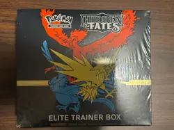 Pokemon Hidden Fates Elite Trainer Box Sealed has Promo Moltres Zapdos Articuno - Image 1