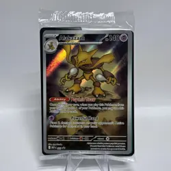 Pokemon TCG Alakazam MEP 009 Black Star Promo Sealed NM - Image 1