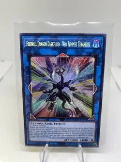 Yugioh Firewall Dragon Darkfluid - Neo Tempest Terahertz MP24-EN130 Secret NM - Image 1