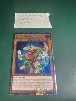 Block Dragon 1st Edition Platinum Secret Rare RA04-EN268 Yu-Gi-Oh! - Image 1
