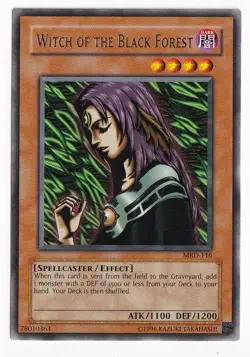 Yu-Gi-Oh! TCG Witch of the Black Forest Metal Raiders MRD-116 Unlimited Rare - Image 1