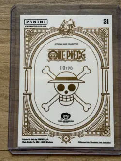 Luffy #31 - Panini One Piece Treasure Box Ltd. Card 10/90 - Image 2