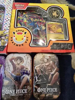 [SEE DESCRIPTION BELOW] Pokemon TCG and One Piece TCG - Image 4