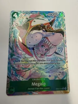 Megalo EB04-018 R ALT ART - The Azure Sea's Seven ENGLISH OP14 One Piece English - Image 1