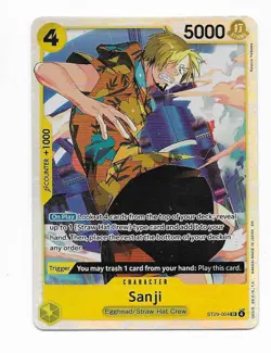Sanji ST29-004 Starter Deck 29: Egghead Foil NM/M R - Image 1