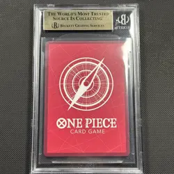 One Piece ST21-001 Monkey D Luffy Gear 5 Starter Deck 21 Alt Art Parallel BGS 10 - Image 2
