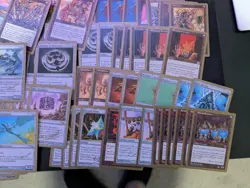 Magic The Gathering Gold Border Lot 212 Cards VERY RARE FREE SHIPPING!! - Image 2