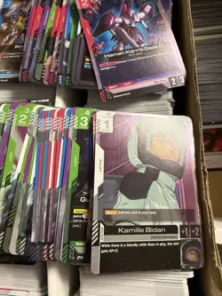 Gundam TCG GD01 & GD02 Massive Lot – 2000+ Cards – C / U / R – Big Collection - Image 2