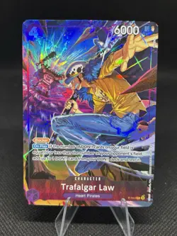 Trafalgar Law Illustration Box Vol.6 P-093 One Piece Promo Cards Foil Rosinante - Image 1