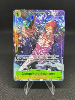 Trafalgar Law Illustration Box Vol.6 P-093 One Piece Promo Cards Foil Rosinante - Image 3