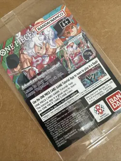 One Piece Monkey D. Luffy US Voyage College Basketball Promo Card SEALED - Image 4