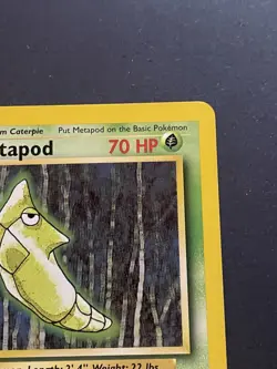 Pokemon TCG Metapod 54/102 Rare 4th Print UK 1999-2000 Base Set Card NM WOTC - Image 4