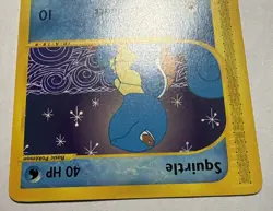 Pokemon Squirtle Expedition Non-Holo Card 132/165 Nintendo E-Reader Vintage NM- - Image 3