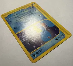 Pokemon Squirtle Expedition Non-Holo Card 132/165 Nintendo E-Reader Vintage NM- - Image 4