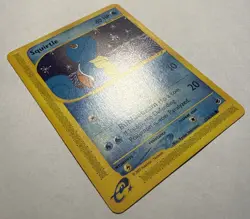 Pokemon Squirtle Expedition Non-Holo Card 132/165 Nintendo E-Reader Vintage NM- - Image 5