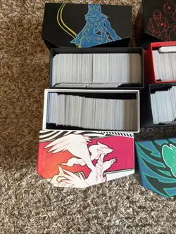 Bulk Pokemon Cards Holos Uncommon Commons In Empty Etb Cases Lot of 6 - Image 2