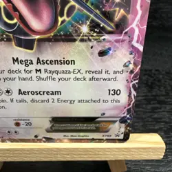 Pokemon - TCG Rayquaza EX XY69 Shiny Black Star Promo Holo Rare Card - Image 4