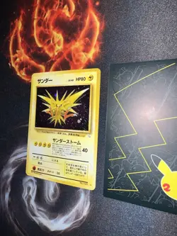 Fossil Zapdos Holo No 145 Pokemon Card Japanese🔥Pack Fresh🧼PSA🔥245💎Mint NM+ - Image 4